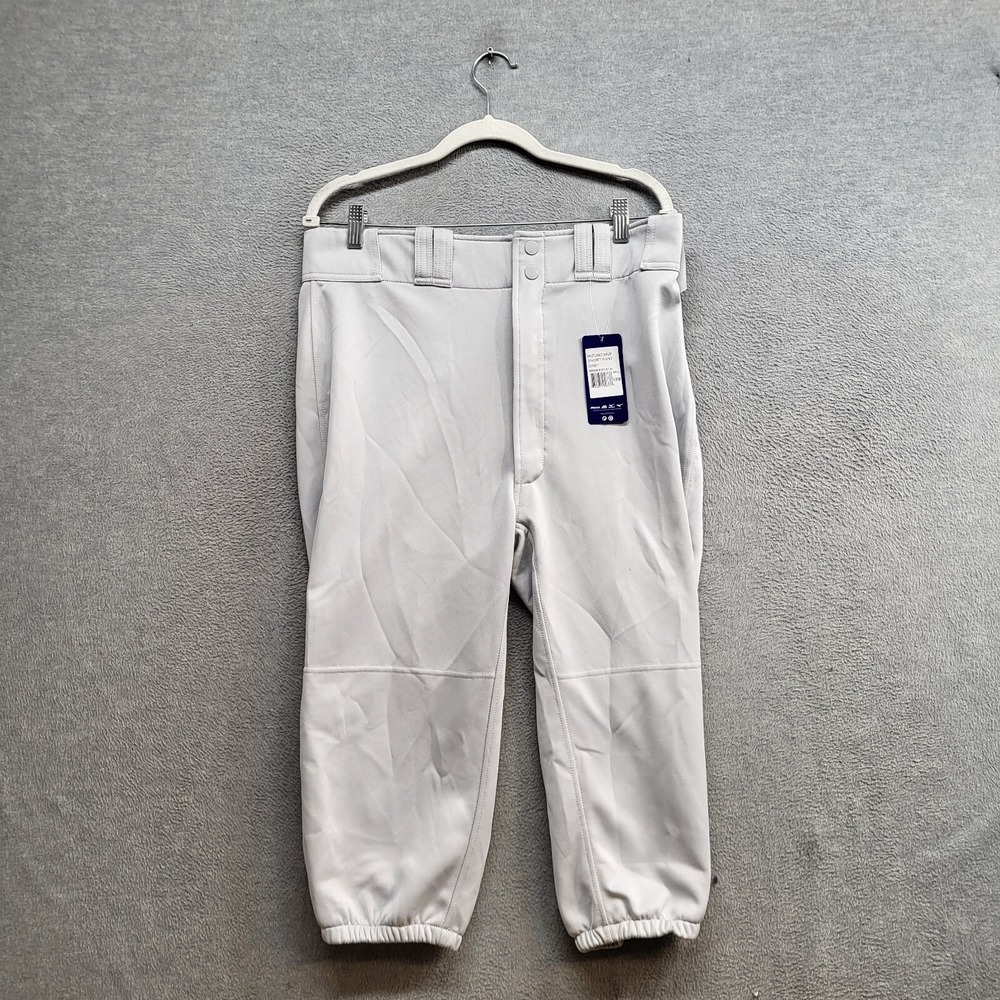 Mizuno‎ Men Baseball Pants Large Gray NWT